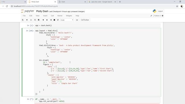 How to Format Layout of Chart in Dash | Plotly Dash Tutorial Part -5 смотреть онлайн