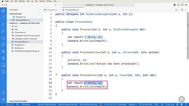 23. Using Func.T TResult. смотреть онлайн
