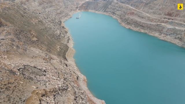 Кадыковский карьер. Прекращена подача воды. Уровень упал. Чоргуньский акведук XlX века. смотреть онлайн