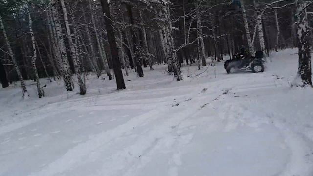 Квадр омск ...по снежным горкам))) смотреть онлайн