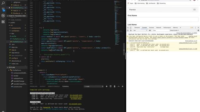 React, Node & AWS (8/X) Integrating serverless MongoDB API into React смотреть онлайн
