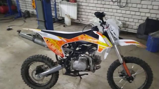 Питбайк Sssr core 125 полуавтомат небольшие обновления смотреть онлайн