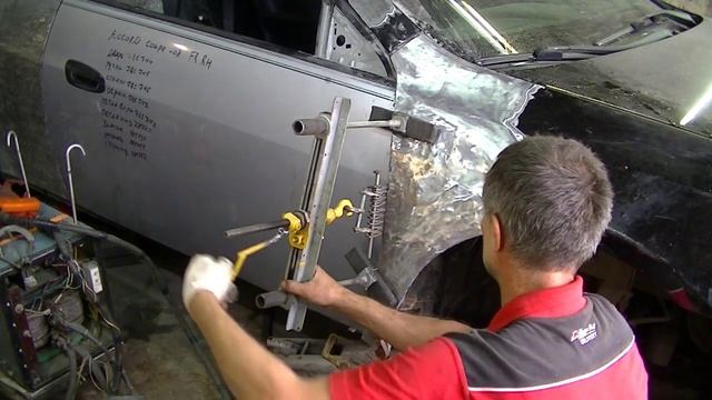 Honda Accord Coupe . Кузовной ремонт .Финиш . смотреть онлайн