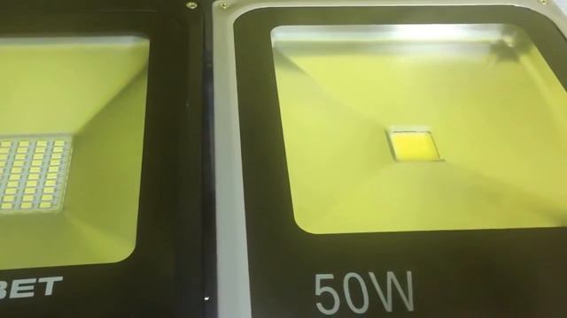 Прожекторы 50w с разными типами светодиодов +RGB прожектор смотреть онлайн