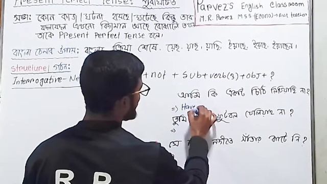 Present Perfect Negative-Interrogative Tense смотреть онлайн