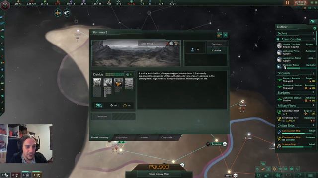 Stellaris Necroid Roleplay Gameplay - Ep 03 The Tomb Planet смотреть онлайн