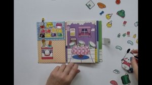 ТВОРЧЕСКАЯ ИГРА КНИГА-ДОМИК POCHACCO