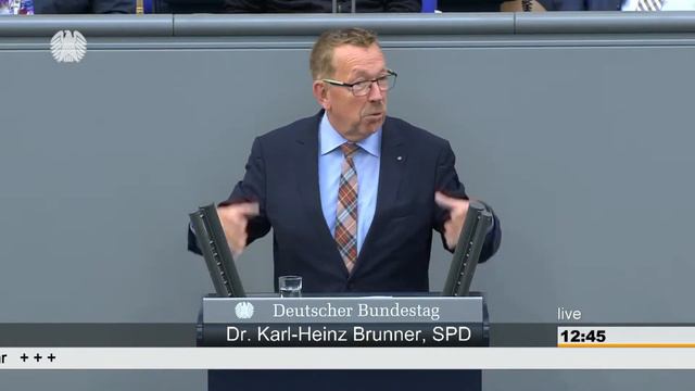 Karl-Heinz Brunner: Export von Rüstungsgütern [Bundestag 27.04.2018] смотреть онлайн