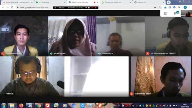 Seminar Proposal PTIK Kamis 30 April 2020 Pukul 13.30