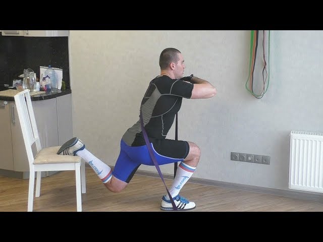 Болгарские приседания с резиной: техника и нюансы смотреть онлайн