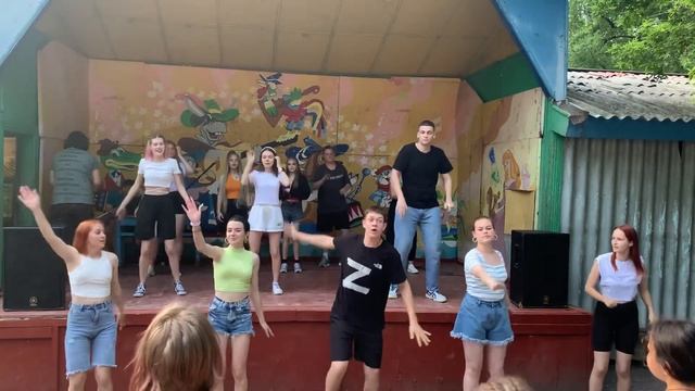 Вожатский танец «Евробит» смотреть онлайн