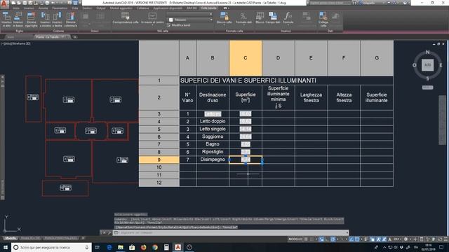 Corso Autocad - Lezione 23 - Le Tabelle смотреть онлайн