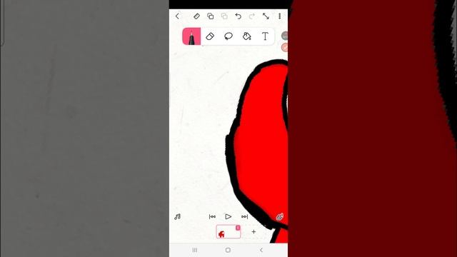 начал рисовать Among Us смотреть онлайн