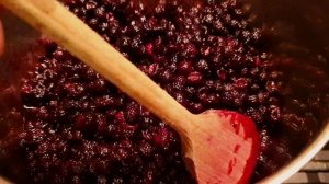 black raspberry jam / варенье из черной малины кумберленд