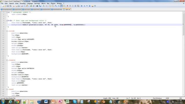 Beginning HTML Tutorial - 30 - Background Gradient смотреть онлайн