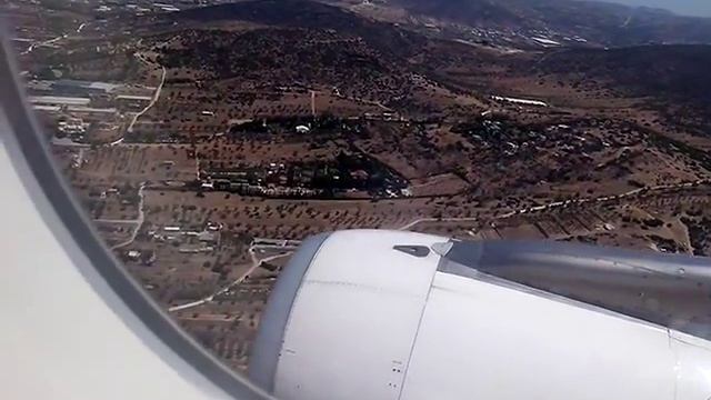 Air France Airbus A321 landing in Athens - Eleftherios Venizelos Airport - ATH смотреть онлайн
