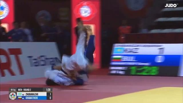 #judo Абылайхан Жубаназар ?? двумя красивейшими бросками выходит в третий раунд ?Его следующий соп смотреть онлайн