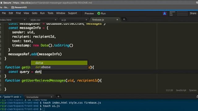Android Messenger App Firestore Database 3.5 смотреть онлайн