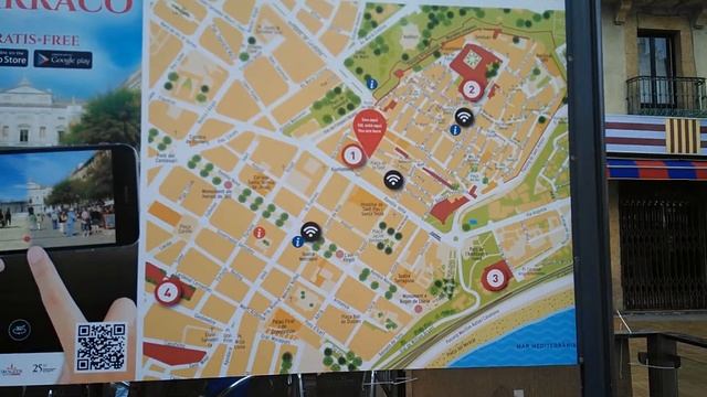 Прогулка по ... Таррагоне (Tarragona). Внимание! Зондирование сердца Таррагоны. смотреть онлайн