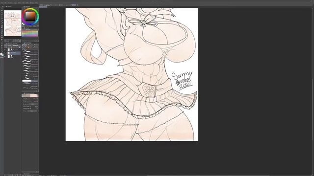 Sketch #34 fast - Behind the head! by SammyUpvotes! смотреть онлайн