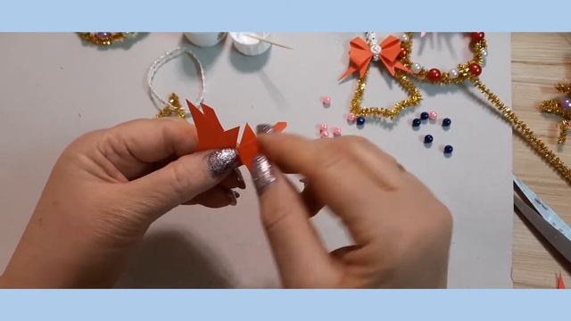 Гштт Мастерская Деда мороза. Педагог Дабижа О.В. Новогодние поделки из синельной проволоки. смотреть онлайн