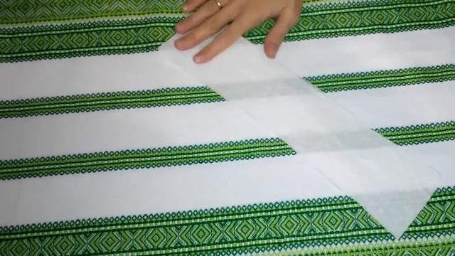 Обработка горловины французским окантовочным швом. смотреть онлайн