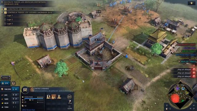 MAYORCETE en AGE OF EMPIRES 4 - AMO Y SEÑOR de las FORTALEZAS смотреть онлайн