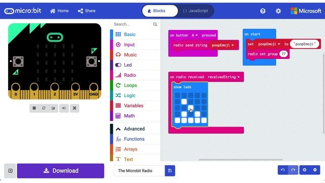 How to Use Radio on Microbit | Send and Receive Message Tutorial смотреть онлайн