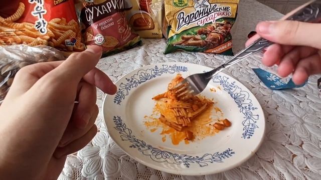 Острая корейская лапша Buldak