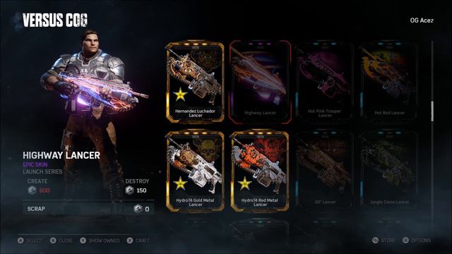 Gears Of War 4 - Skin Showcase! смотреть онлайн