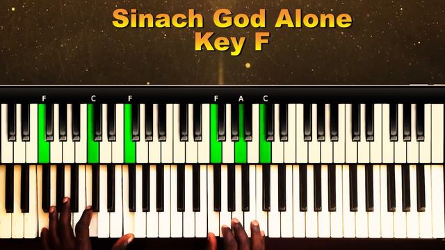 Sinach God Alone Ft. Peter Tobe Piano Chords Tutorials For Beginners смотреть онлайн
