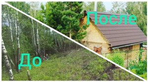 Наша дача  2015 - 2021 годы - До и После