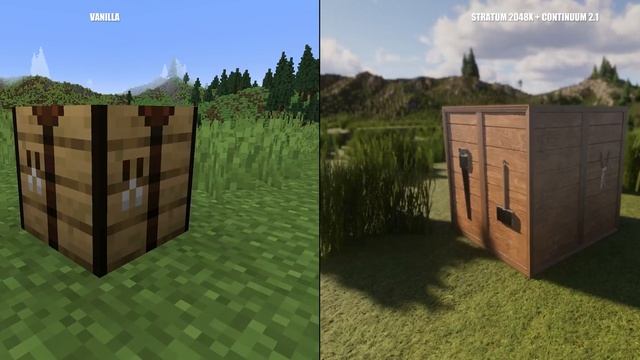 Minecraft 2021 - Stratum 2048x POM/PBR | Extreme Graphics - 4K | RTX 3090