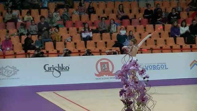 Zafirova Erika (BUL) clubs 1999 Grand Prix Moscow 2014 Qual смотреть онлайн