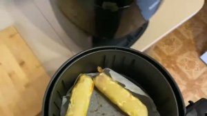 Сосиски в тесте в аэрогриле