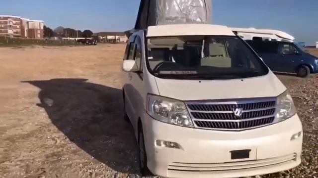 Toyota Alphard Camper Conversion with Pop Top Roof, 4 Berth Campervan смотреть онлайн