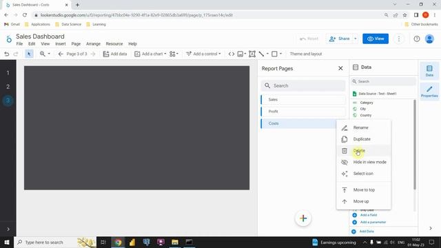 Manage Report Pages in Google Looker Studio смотреть онлайн