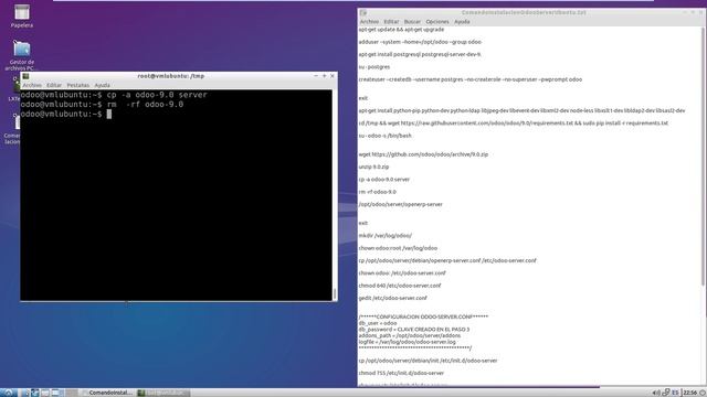 Mis Apps #6 - Instalción y configuración Odoo 9 смотреть онлайн