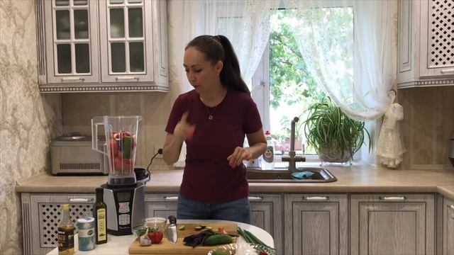 СУП ГАСПАЧО за 2 минуты, в блендере MOULINEX LM936 смотреть онлайн