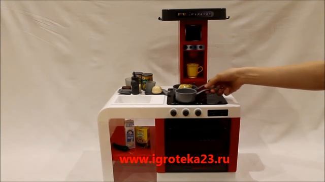 ЭЛЕКТРОННАЯ КУХНЯ, MINITefal Cheftronic, Smoby, прокат игрушек Краснодар смотреть онлайн