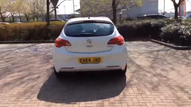 VAUXHALL ASTRA LIMITED EDITION WHITE 2014 смотреть онлайн