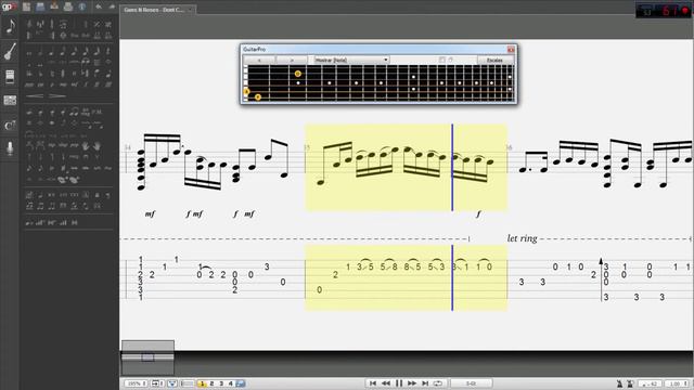 Learn to Play Guns ´N Roses ´s Don´t Cry - Acoustic Guitar Tab смотреть онлайн