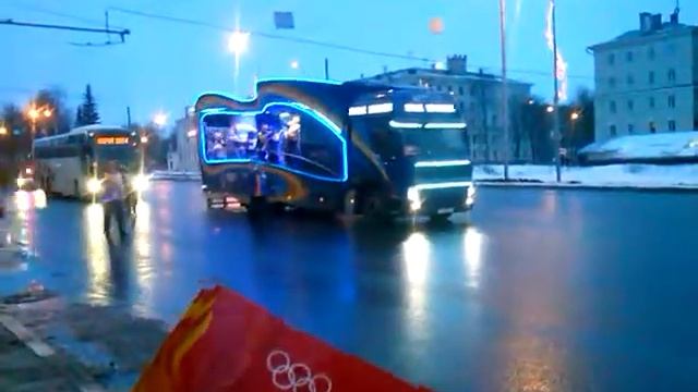 Олимпийский огонь в Нижнем Новгороде! смотреть онлайн