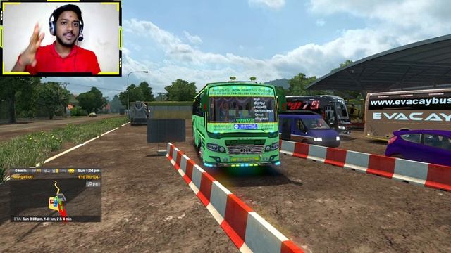 SETC RIDE?GOVT BUS DRIVING | EURO TRUCK SIMULATOR 2 - தமிழில் #sprintergaming #ets2 смотреть онлайн