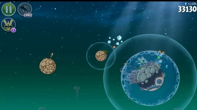 Angry Birds Space HD Pig Dipper All levels смотреть онлайн