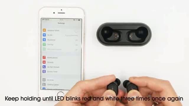 QCY T1 Manual Pairing