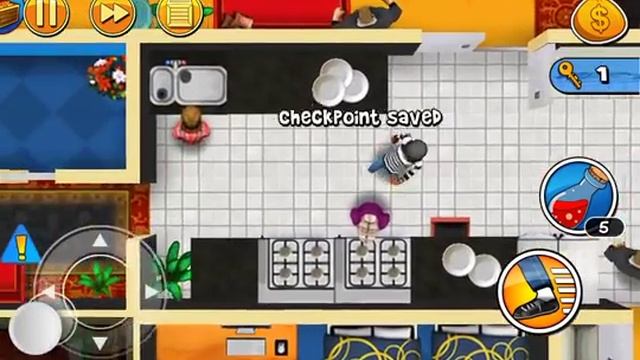 Robbery Bob Bonus Level 14 смотреть онлайн