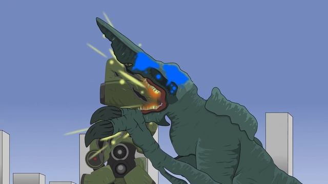 Pacific Rim. Cherno Alpha vs. Knifehead Kaiju Battle (Part 2) смотреть онлайн