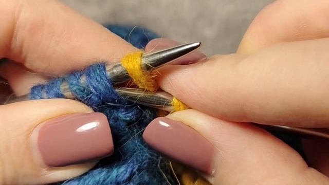 Обвязка края изделия шнуром i-cord нитью контрасного цвета смотреть онлайн