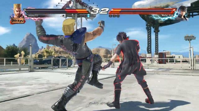 Paul Phoenix vs Final Fantasy Noctis (Hardest AI) - Tekken 7 смотреть онлайн